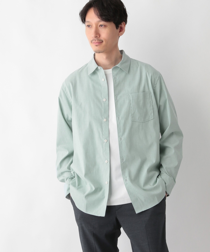 ▲網店限定價▲混麻舒適透氣長袖襯衫