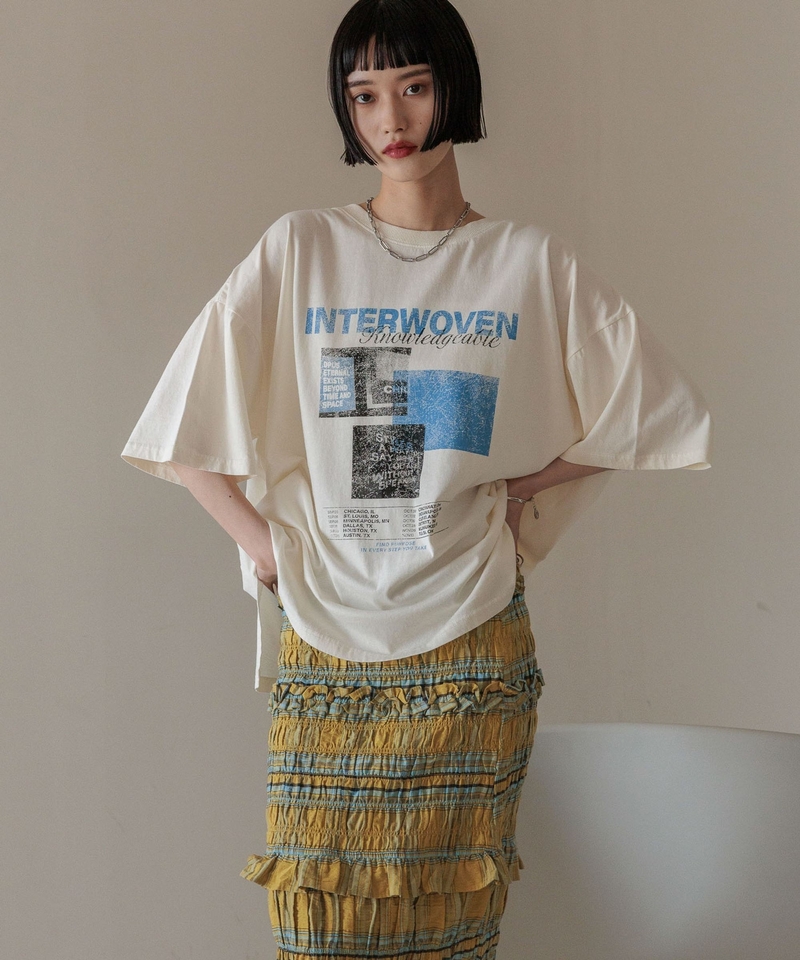 印刷照片風Oversize T恤