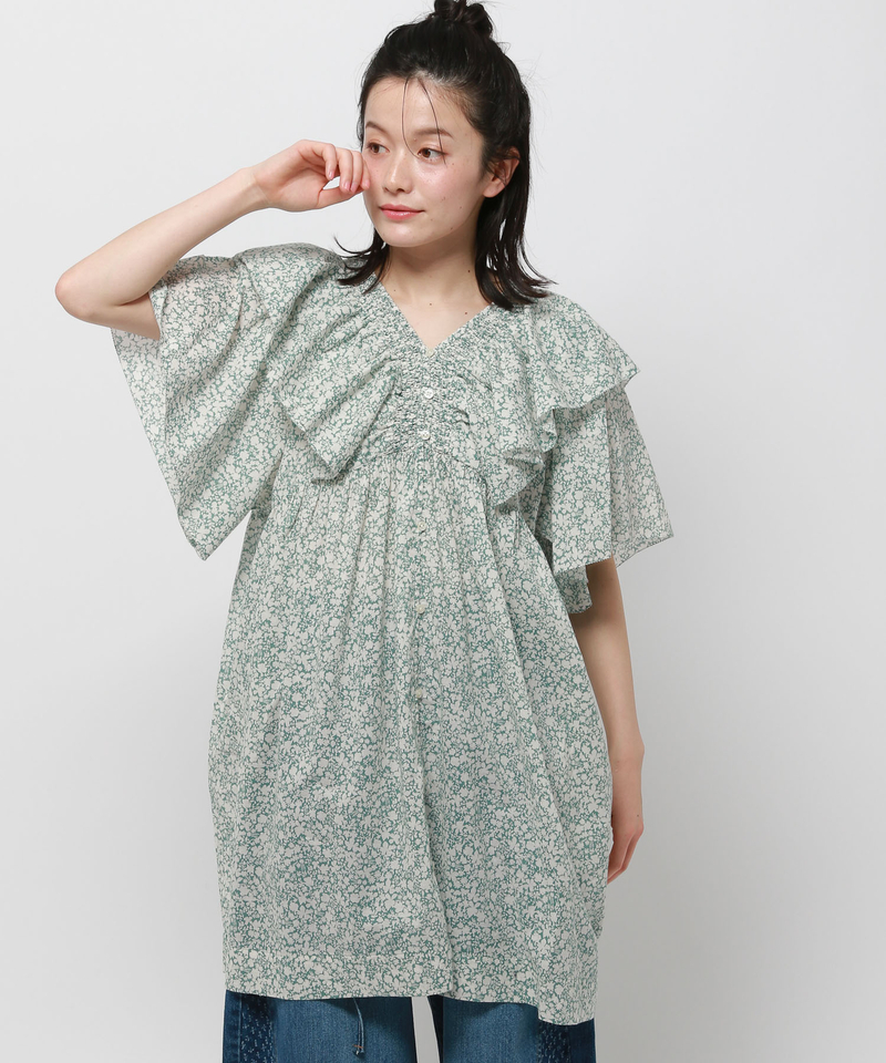 PREMIUM Cotton Lawn 花邊短版連身衫