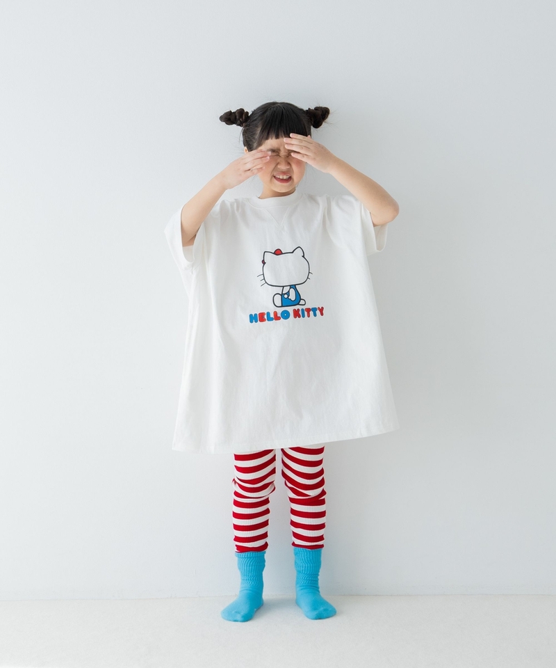 【HELLO KITTY】Kids Oversize 連身裙T恤(網店限定款)