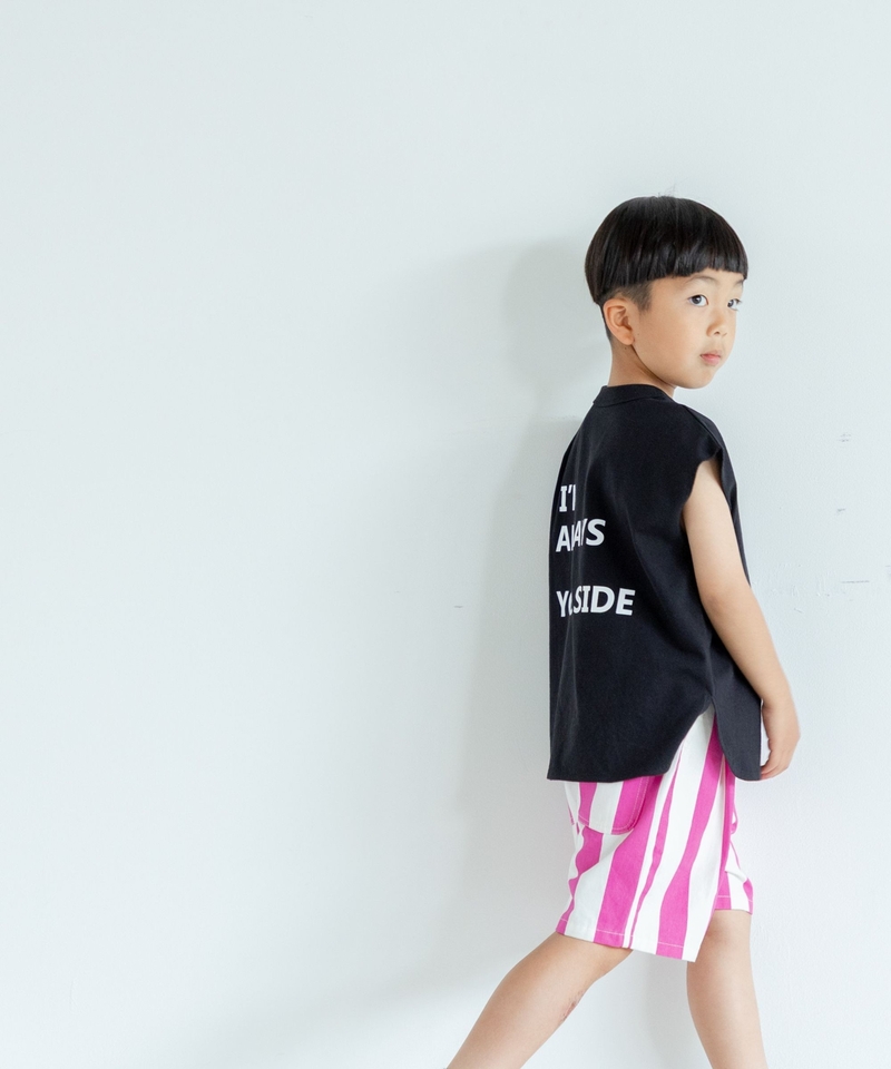 ▲網店限定發售▲【KIDS】雜款圖案索繩腰短褲