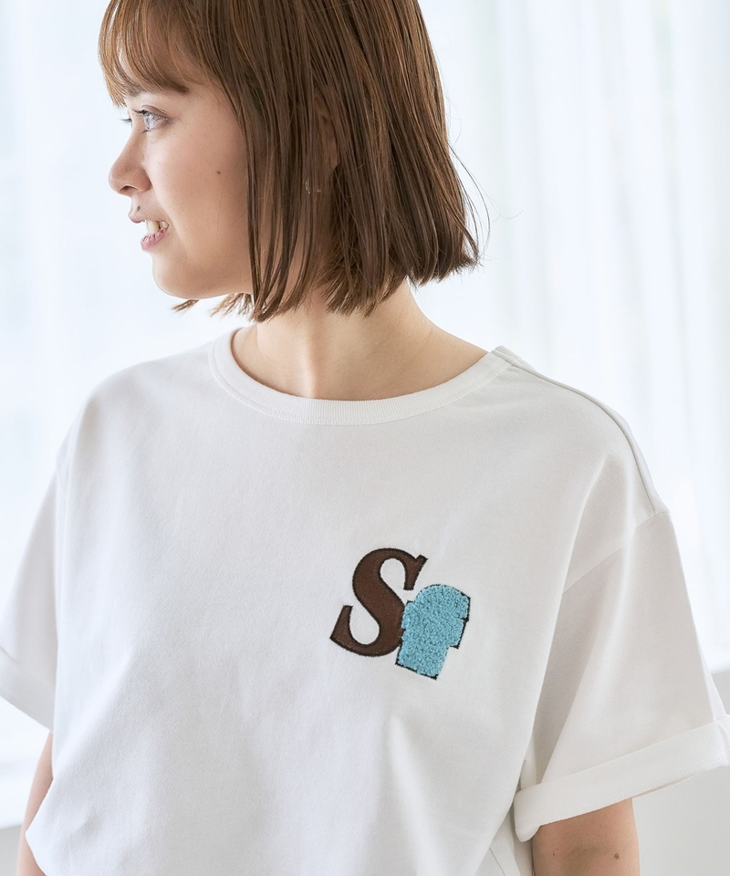 BIG刺繡標誌T恤