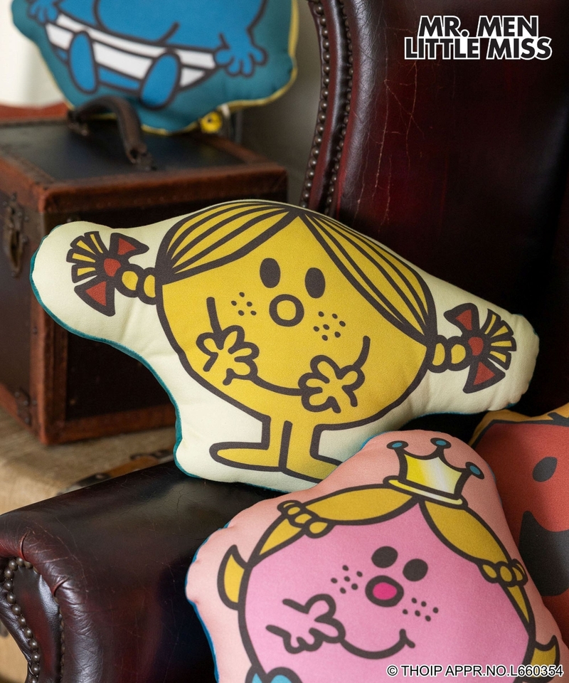 【Mr.Men Little Miss】柔軟抱枕