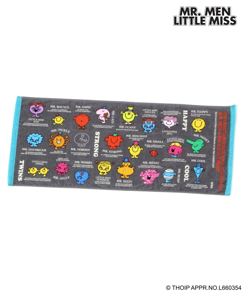 【Mr.Men Little Miss】抹臉毛巾