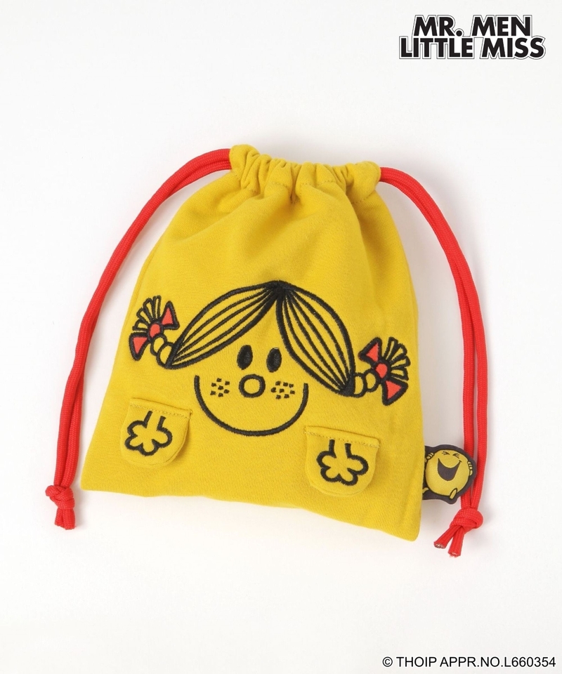 【Mr.Men Little Miss】束繩小袋