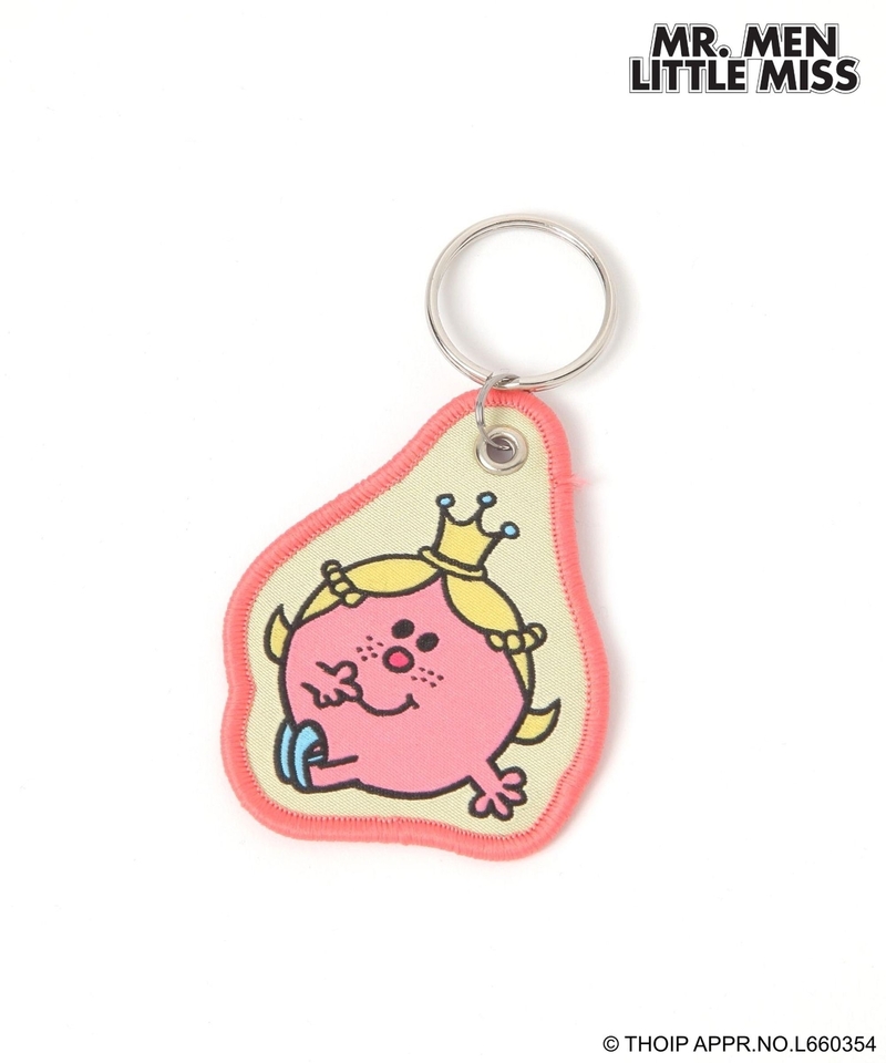 【Mr.Men Little Miss】刺繡鑰匙圈