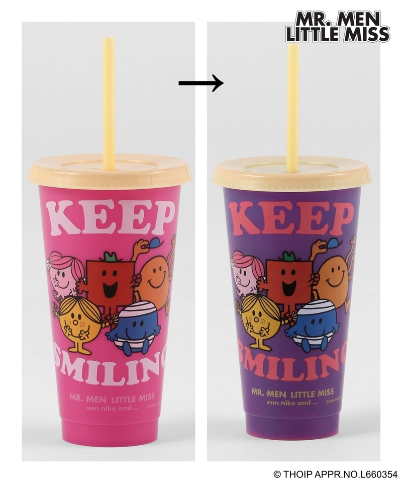 【Mr.Men Little Miss】變色杯/710ml