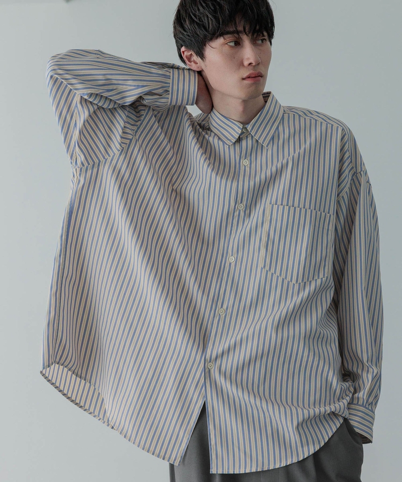 【UNISEX】Easy Care仿棉寬鬆直間恤衫