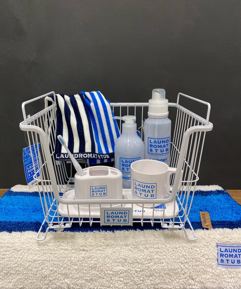 【LAUNDROMAT&TUB】金屬線籃子/M