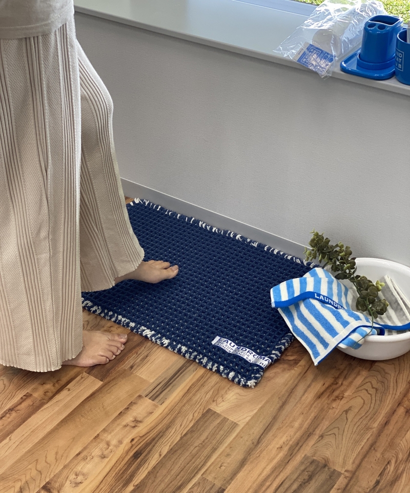 【LAUNDROMAT&TUB】窩夫浴室地氈