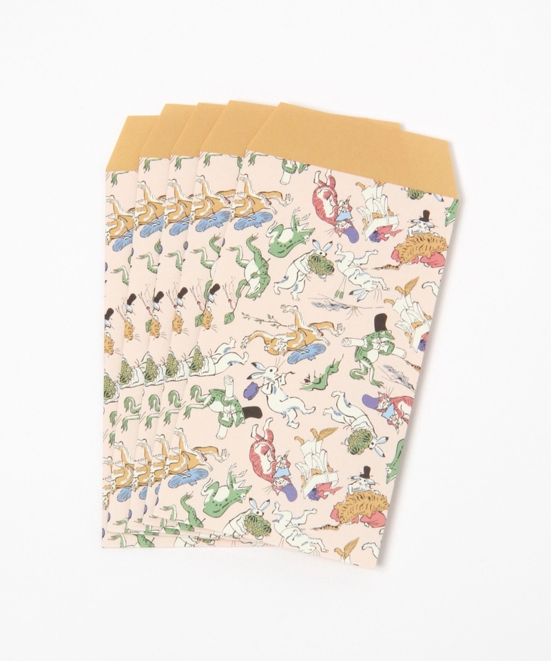 【鳥獸戲畫】合作商品 利是封5P套裝