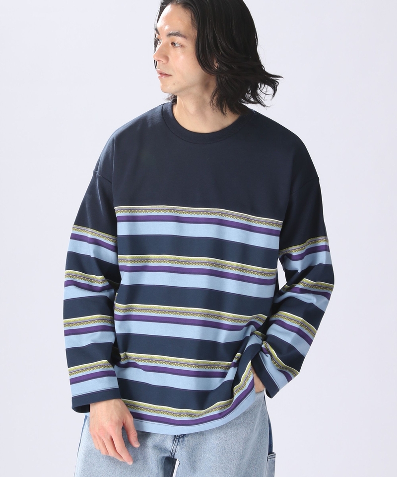 【JEANS 2023SS】幾何間條衛衣