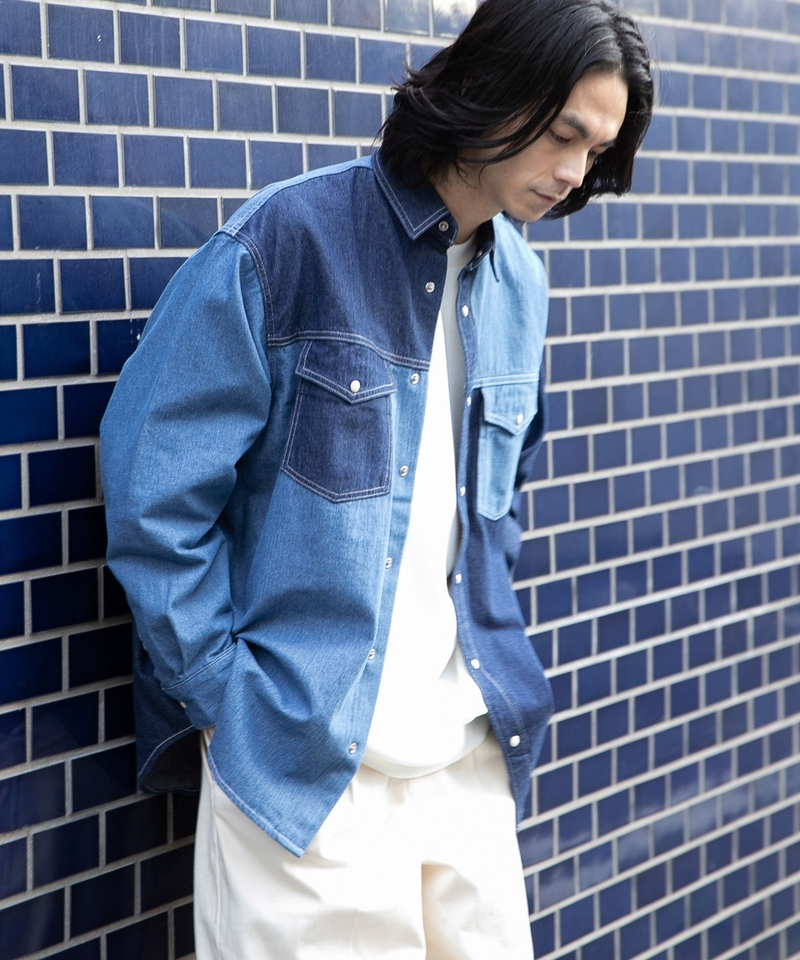 【JEANS 2023SS】牛仔西式襯衫
