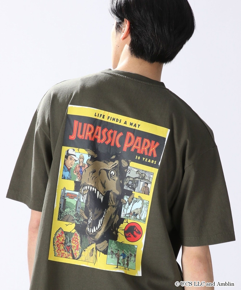 【JURASSIC PARK】合作雜錦印刷T-shirt