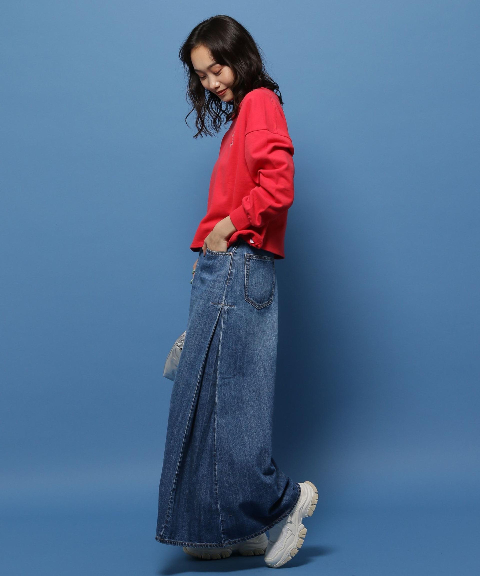 niko and JEANS 2024SS】SUPER喇叭寬鬆牛仔褲 niko and JEANS 2024SS】SUPER喇叭寬鬆牛仔褲